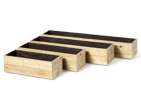 Jardinière en bois CITY