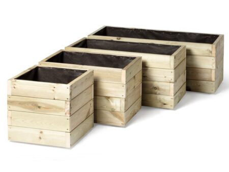 Jardinière en bois PABLO