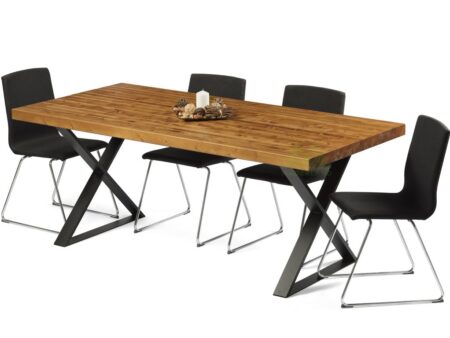 Table salle à manger bois EMMA