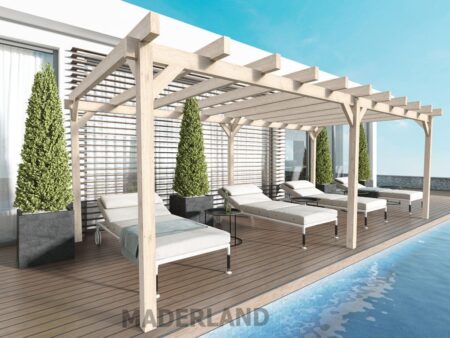 Pergola bois MARSEILLE