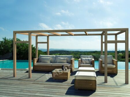 Pergola bois MONTREUIL