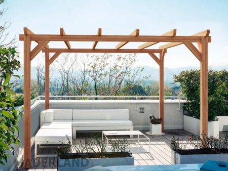 Pergola bois VILLEURBANNE