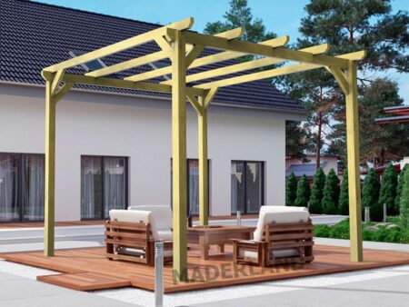 Pergola bois LE HAVRE
