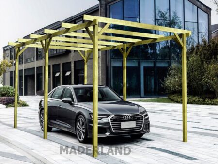 Carport bois ROUBAIX