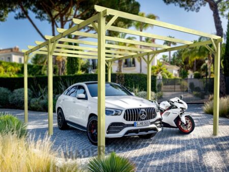 Carport bois NANTERRE