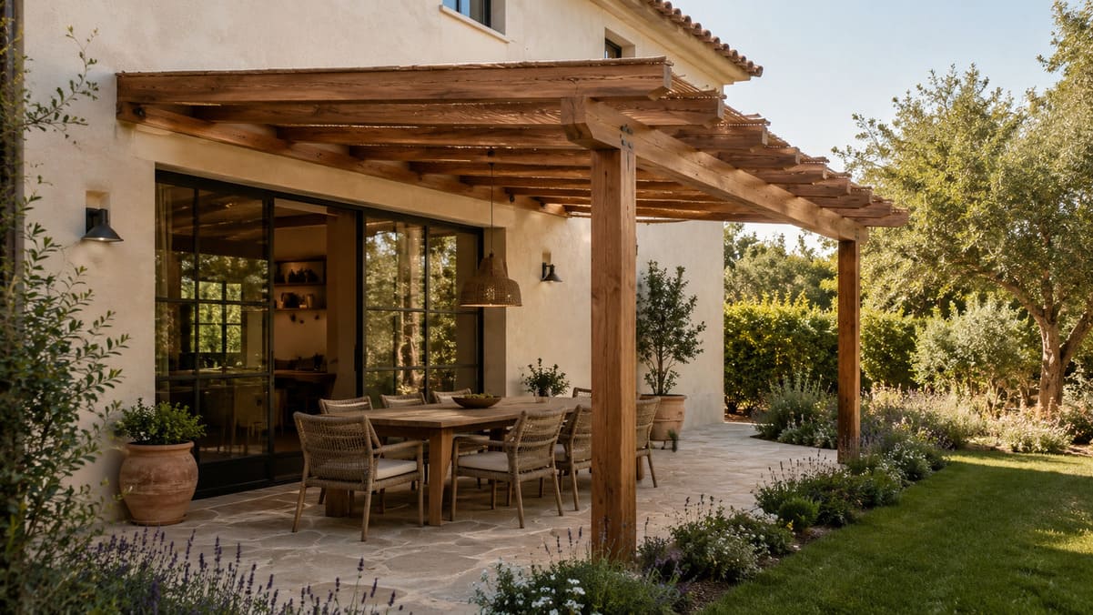 guide des pergolas adossées